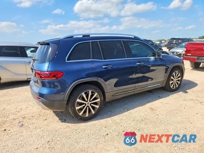 Trzecie zdjęcie samochodu z tyłu: 2022 MERCEDES-BENZ GLB 250 VIN:W1N4M4GB2NW178395 - miniatura