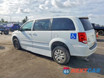 Drugie zdjęcie samochodu z przodu: 2017 DODGE GRAND CARAVAN SE VIN:2C4RDGBG7HR776500 - miniatura