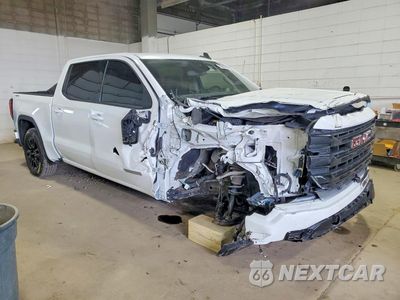 Czwarte zdjęcie samochodu z boku: 2022 GMC SIERRA K1500 ELEVATION VIN:3GTPUCEK3NG527144 - miniatura