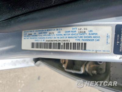 Zdjęcie 12 z 12 samochodu: 2002 VOLKSWAGEN JETTA GLS VIN:3VWSB69M62M108051 - miniatura