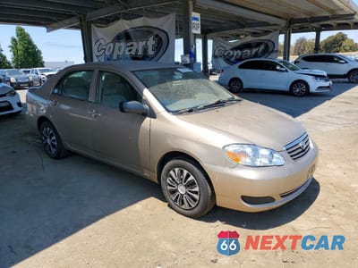 Czwarte zdjęcie samochodu z boku: 2007 TOYOTA COROLLA CE VIN:1NXBR32E77Z861490 - miniatura