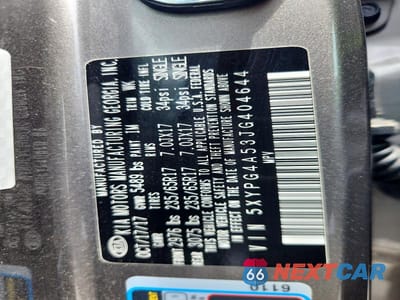 Zdjęcie 13 z 13 samochodu: 2018 KIA SORENTO LX V6 VIN:5XYPG4A53JG404644 - miniatura