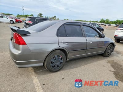 Trzecie zdjęcie samochodu z tyłu: 2004 HONDA CIVIC LX VIN:2HGES16534H565449 - miniatura