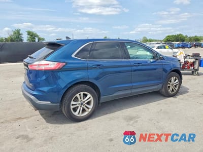 Trzecie zdjęcie samochodu z tyłu: 2020 FORD EDGE SEL VIN:2FMPK3J9XLBB53443 - miniatura