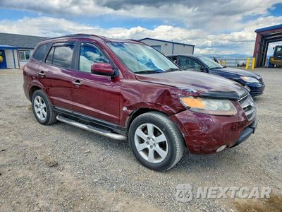 Czwarte zdjęcie samochodu z boku: 2007 HYUNDAI SANTA FE SE VIN:5NMSH73E87H009881 - miniatura