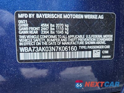 Zdjęcie 12 z 12 samochodu: 2022 BMW 228XI VIN:WBA73AK03N7K06160 - miniatura