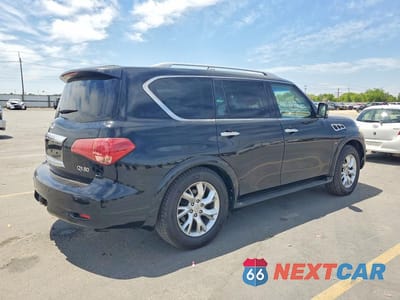 Trzecie zdjęcie samochodu z tyłu: 2014 INFINITI QX80 BASE VIN:JN8AZ2NE0E9064797 - miniatura