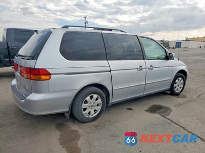 Trzecie zdjęcie samochodu z tyłu: 2002 HONDA ODYSSEY EX VIN:2HKRL18652H547011 - miniatura