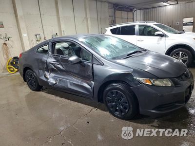 Czwarte zdjęcie samochodu z boku: 2012 HONDA CIVIC LX VIN:2HGFG3B51CH535520 - miniatura