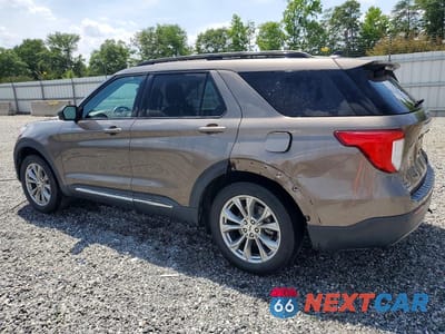Drugie zdjęcie samochodu z przodu: 2021 FORD EXPLORER XLT VIN:1FMSK7DH9MGB28354 - miniatura