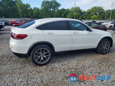 Trzecie zdjęcie samochodu z tyłu: 2022 MERCEDES-BENZ GLC COUPE 300 4MATIC VIN:W1N0J8EB9NG072943 - miniatura