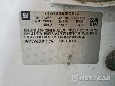 Zdjęcie 12 z 12 samochodu: 2014 CHEVROLET MALIBU 1LT VIN:1G11C5SL0EU161392 - miniatura