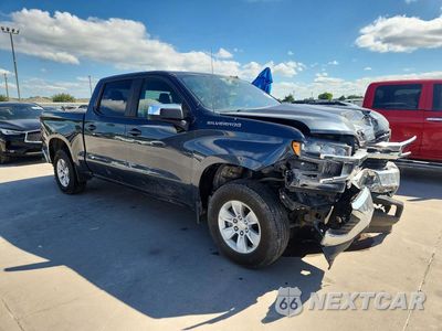 Czwarte zdjęcie samochodu z boku: 2022 CHEVROLET SILVERADO LTD K1500 LT VIN:1GCUYDED4NZ124384 - miniatura