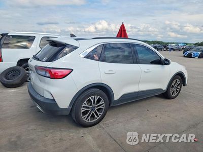 Trzecie zdjęcie samochodu z tyłu: 2021 FORD ESCAPE SEL VIN:1FMCU0H69MUA57625 - miniatura