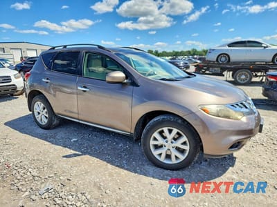 Czwarte zdjęcie samochodu z boku: 2012 NISSAN MURANO S VIN:JN8AZ1MW8CW231555 - miniatura