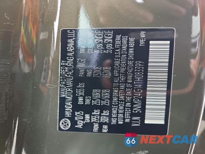 Zdjęcie 12 z 12 samochodu: 2026 HYUNDAI SANTA FE SEL VIN:5NMP24G14TH083399 - miniatura