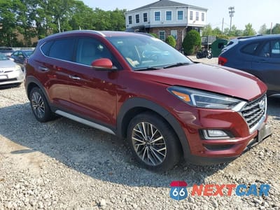 Czwarte zdjęcie samochodu z boku: 2019 HYUNDAI TUCSON LIMITED VIN:KM8J33AL0KU000285 - miniatura