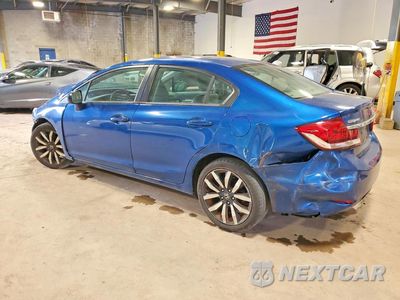 Drugie zdjęcie samochodu z przodu: 2015 HONDA CIVIC EXL VIN:2HGFB2F92FH515495 - miniatura