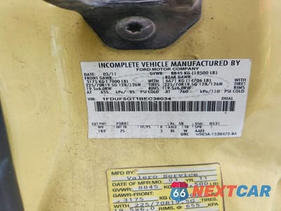 Zdjęcie 10 z 10 samochodu: 2011 FORD F550 SUPER DUTY DUMP TRUCK VIN:1FDUF5GT1BEC38034 - miniatura