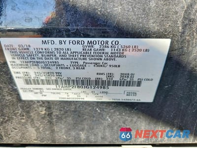Zdjęcie 12 z 12 samochodu: 2018 FORD TAURUS VIN:1FAHP2F80JG124985 - miniatura