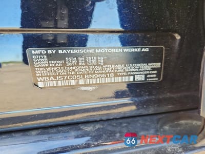 Zdjęcie 12 z 12 samochodu: 2020 BMW M550XI VIN:WBAJS7C05LBN96618 - miniatura