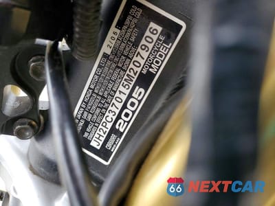 Zdjęcie 9 z 9 samochodu: 2005 HONDA CBR600 RR VIN:JH2PC37015M207906 - miniatura