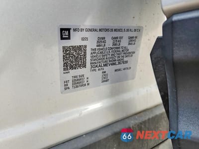 Zdjęcie 12 z 12 samochodu: 2021 GMC TERRAIN SLE VIN:3GKALMEV4ML367939 - miniatura