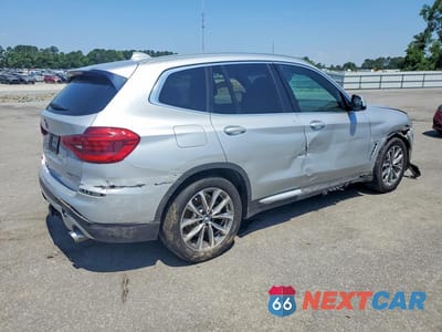 Trzecie zdjęcie samochodu z tyłu: 2019 BMW X3 SDRIVE30I VIN:5UXTR7C50KLF30426 - miniatura