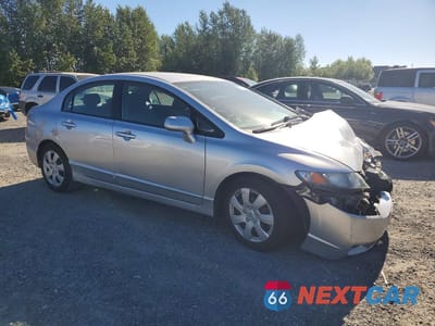 Czwarte zdjęcie samochodu z boku: 2010 HONDA CIVIC LX VIN:2HGFA1F58AH304708 - miniatura