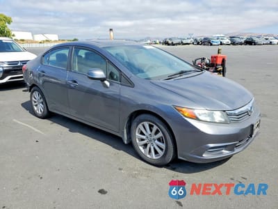 Czwarte zdjęcie samochodu z boku: 2012 HONDA CIVIC EX VIN:19XFB2F89CE048962 - miniatura