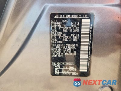 Zdjęcie 13 z 13 samochodu: 2016 INFINITI QX80 BASE VIN:JN8AZ2NEXG9123373 - miniatura