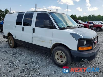 Czwarte zdjęcie samochodu z boku: 2008 GMC SAVANA G2500 VIN:1GTGG25C481235208 - miniatura
