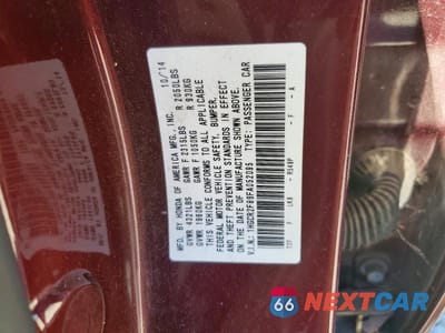 Zdjęcie 13 z 13 samochodu: 2015 HONDA ACCORD EXL VIN:1HGCR2F89FA052095 - miniatura