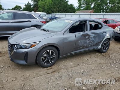 2024 NISSAN SENTRA SV 3N1AB8CV1RY296124 - główne zdjęcie licytacji z USA - miniatura