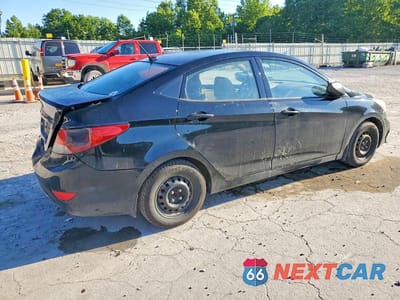 Trzecie zdjęcie samochodu z tyłu: 2014 HYUNDAI ACCENT VIN:KMHCT4AE5EU770096 - miniatura