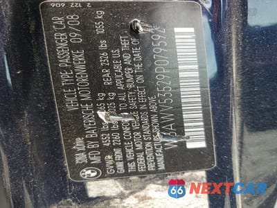 Zdjęcie 12 z 12 samochodu: 2009 BMW 328 XI SULEV VIN:WBAWV53529P079592 - miniatura