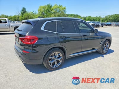Trzecie zdjęcie samochodu z tyłu: 2021 BMW X3 XDRIVE30I VIN:5UXTY5C04M9G76341 - miniatura
