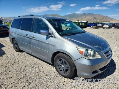 Czwarte zdjęcie samochodu z boku: 2006 HONDA ODYSSEY EX VIN:5FNRL38406B024137 - miniatura