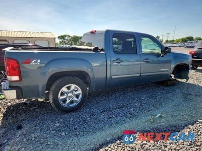 Trzecie zdjęcie samochodu z tyłu: 2010 GMC SIERRA K1500 SLT VIN:3GTRKWE33AG176450 - miniatura