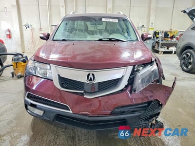 Piąte zdjęcie samochodu w środku: 2012 ACURA MDX ADVANCE VIN:2HNYD2H6XCH540350 - miniatura