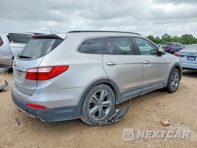 Trzecie zdjęcie samochodu z tyłu: 2015 HYUNDAI SANTA FE LIMITED VIN:KM8SR4HF6FU130134 - miniatura