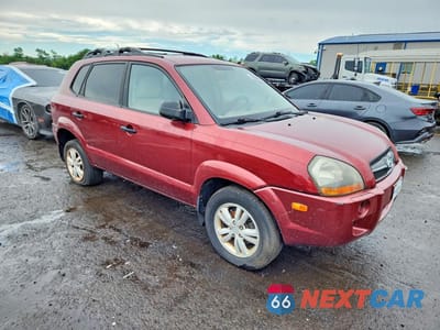 Czwarte zdjęcie samochodu z boku: 2009 HYUNDAI TUCSON GLS VIN:KM8JM12B89U038929 - miniatura
