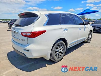 Trzecie zdjęcie samochodu z tyłu: 2014 INFINITI QX60 BASE VIN:5N1AL0MN0EC521156 - miniatura