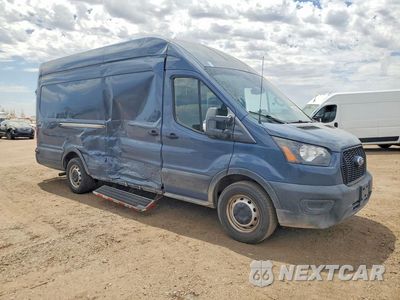 Czwarte zdjęcie samochodu z boku: 2021 FORD TRANSIT 250 DELIVERY VAN VIN:1FTBR3X8XMKA78422 - miniatura