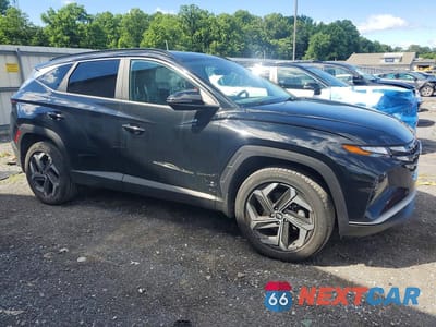 Czwarte zdjęcie samochodu z boku: 2022 HYUNDAI TUCSON SEL VIN:5NMJFCAE3NH027988 - miniatura
