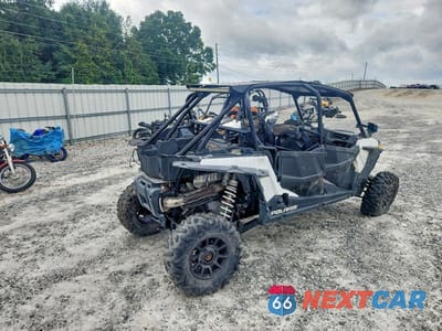 Czwarte zdjęcie samochodu z boku: 2019 POLARIS RZR XP 4 TURBO EPS VIN:3NSVFE922KF581509 - miniatura