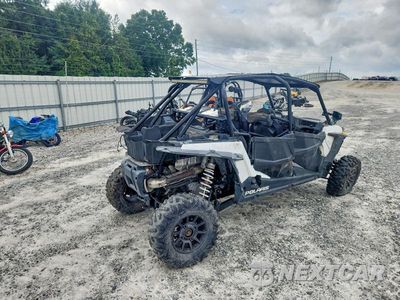 Czwarte zdjęcie samochodu z boku: 2019 POLARIS RZR XP 4 TURBO EPS VIN:3NSVFE922KF581509 - miniatura