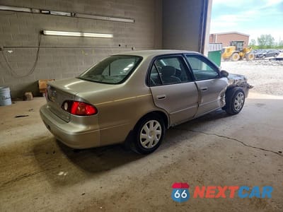 Trzecie zdjęcie samochodu z tyłu: 2001 TOYOTA COROLLA LE VIN:1NXBR12E61Z558048 - miniatura
