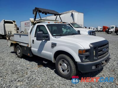 Czwarte zdjęcie samochodu z boku: 2008 FORD F350 SRW SUPER DUTY VIN:1FDSF34568EE35436 - miniatura