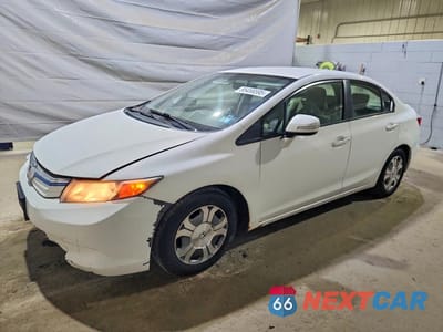 2012 HONDA CIVIC HYBRID JHMFB4F23CS011165 - główne zdjęcie licytacji z USA - miniatura
